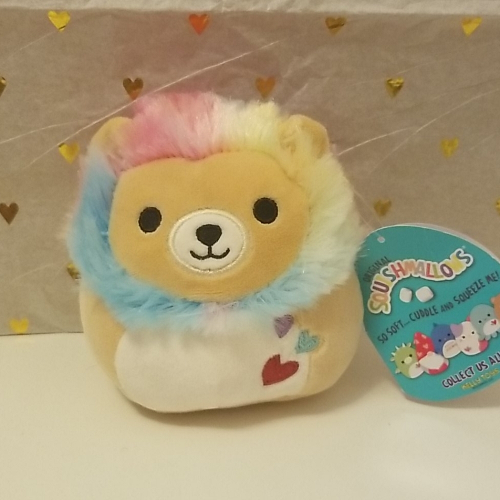 Brand new Squishmallows Leonard the Lion  pillow